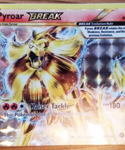 Pokemon - Pyroar Break (24/114) - XY Steam Siege - Holo 3 81ysaiR B5L