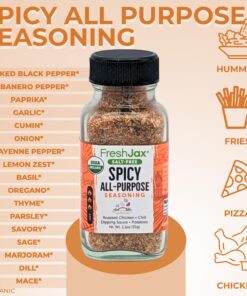 FreshJax Hot & Spicy Seasoning Gift Set | Pack of 5 Organic Hot & Spicy Seasoning Set | Gift Sets for Men | Spices and Seasonings Sets for Cooking Hot & Spicy Set 17 81ysnzvum5L