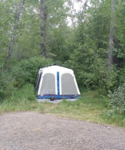 Coleman Camping Tent with Instant Setup, 4/6/8/10 Person Weatherproof Tent with WeatherTec Technology, Double-Thick Fabric, and Included Carry Bag, Sets Up in 60 Seconds 8-person Cabin Tent 46 81ysz4Og3lL