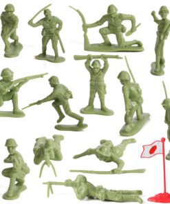 IQ Toys Huge 300 Piece Military Base Set, 200 Soldiers & 100 Army Accessories in a Storage Container 17 81ytaQeGnKL