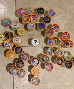 Two Rivers Coffee Flavored Coffee Pods Compatible with Keurig K Cup Brewers, Assorted Variety Pack Flavored Coffee, 40 Count Assorted Flavored Variety 40 Count (Pack of 1) 57 81ytk4KPQdL