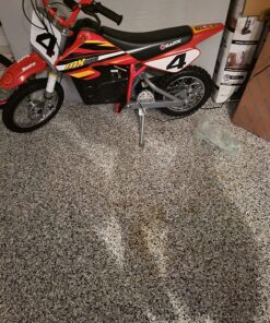 Razor MX500 Dirt Rocket Adult & Teen Ride On High-Torque Electric Motocross Motorcycle Dirt Bike, Speeds up to 15 MPH, Ages 14 and Up, Red 10-12" 26 81ywEpm2oFL