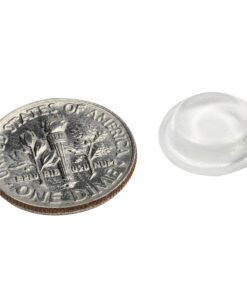 Rok Hardware Pack of 100 Clear SoftClose Door & Drawer Cabinet Furniture Bumpers 1/2" (12.7mm) Diameter - SCB02-100 12 81yy0bO9irL
