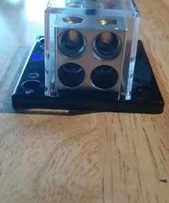 InstallGear 0/2/4 AWG Gauge Power Distribution Block 1/0 Gauge in to (4) 4/8 Gauge Out - Fuse Block for Auto, RV, Motorcycle, and Boat - Distribution Block Car Audio 1/0 Gauge In - (4) 4/8 Gauge Out 39 81z 1oBEWpL