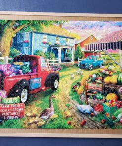 Buffalo Games - Quilt Farm - 1000 Piece Jigsaw Puzzle 41 81z6XnRTJSL