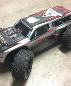 Redcat Racing Blackout XTE 1/10 Scale Electric Monster Truck with Waterproof Electronics, Silver/Red SUV, Blackout-XTE-SILVERSUV 54 81z847hsC4L