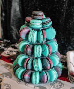 6 Tiers Round Macaron Tower Stand Cake Display Rack Cupcake Stand Desserts Display for Wedding Birthday Decor 36 81z95uaagL