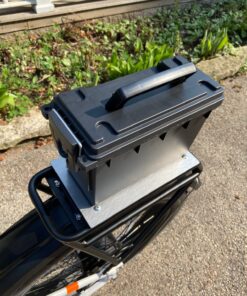 Sheffield 12629 Field Box, Ammo Storage Can and Water Resistant Ammo Can, Bullet Case Designed for Pistol, Rifle, or Shotgun Ammo Storage, Stackable and Lockable Ammo Box, Made in The USA, Black 62 81z9u19paYL