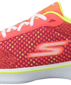 Skechers Performance Women's Go Walk 4 Exceed Walking Shoe 6 Pink/Lime 15 81zAAMqQi9L