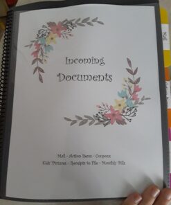 Smead Project Organizer, 24 Pockets, Grey with Assorted Bright Tabs, Tear Resistant Poly Material, 1/3-Cut Tabs, Letter Size (89206) 24 Pocket Yellow, Pink, Lime, Blue, Purple 31 81zAXHXYzNL