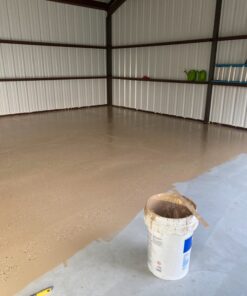 Rust-Oleum 238466 Epoxy Shield Esh-06 Professional Based Floor Coating Kit, Liquid, Tan, Solvent Like, 263 G/L Voc, 2 Gallon (Pack of 1), Dunes Sand, 11 Fl Oz 54 81zBcRolG5L