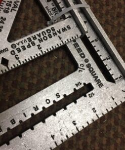 SWANSON Tool Co., Inc SW1201K Value Pack 7 inch Speed Square and Big 12 Speed Square (without layout bar) ships with Blue Book Speed Square 3 Piece Value Pack 38 81zDo GqxEL
