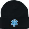 Army Universe Black EMS EMT Emergency Medical Star of Life Knit Winter Acrylic Watch Cap Hat 6 81zDujlhzZL