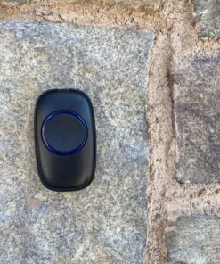 SadoTech Wireless Doorbell for Home - Battery Operated, 1000 Feet, Wireless Door Bell w/LED Flash, 1 push button + 1 receiver, Matte Black 26 81zEJqk45mL