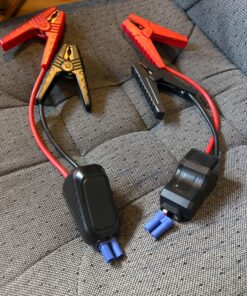 NEXPOW Battery Jump Starter 2500A Car Jump Starter (up to 8.0L Gas/8L Diesel Engines) 12V Car Battery Booster Pack with USB Quick Charge 3.0 and 4 LED Modes Red Blue Warning 28 81zEPt3ZrxL