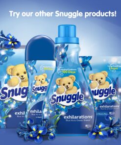 Snuggle Exhilarations In Wash Laundry Scent Booster Pacs, Blue Iris & Ocean Breeze, 56 Count 56 Count (Pack of 1) 26 81zEhmK7fKL 3