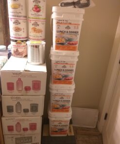 Augason Farms Lunch and Dinner Variety Pail Emergency Food Supply 4-Gallon Pail 46 81zEkv2CxSL