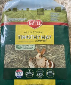 Kaytee Wafer Cut All Natural Timothy Hay for Pet Guinea Pigs, Rabbits & Other Small Animals, 60 Ounce 32 81zHJfBoHDL