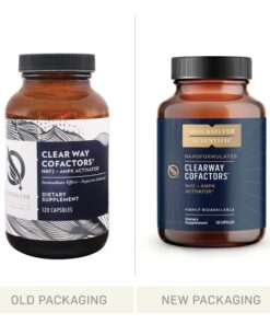 Quicksilver Scientific Clear Way Cofactors - Body Detox Cleanse Support with Vitamin B1, Dandelion Extract, Quercetin & Nattokinase Enzyme - Antioxidant Cleanse to Support Gut Health (75 Capsules) 75 Count (Pack of 1) 6 81zIjtH0OWL