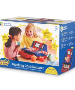 Learning Resources Pretend & Play Teaching Cash Register, 73 Piece Set, Ages 3+, Talking Register, Counting Activities, Money Management, for Kids 23 81zOlWnsHAL