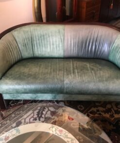 The Original Leather Recoloring Balm by Furniture Clinic - 16 Color Options - Leather Repair Kit for Furniture - Restore Couches, Car Seats, Clothing - Non-Toxic Leather Repair Cream (Pine Green) Pine Green 63 81zQMqZliNL