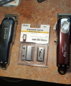Wahl Professional 2-Hole Stagger-Tooth Clipper Blade for the 5 Star Series Cordless Magic Clip, for Professional Barbers and Stylists Item – 2161 27 81zQhcTnHYL