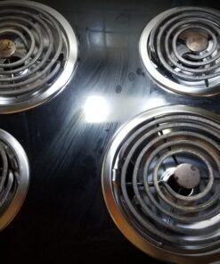 Range Kleen 10124XN Style A 4-Pack Drip Pans, Chrome Modern 14 81zRIz2vAWL