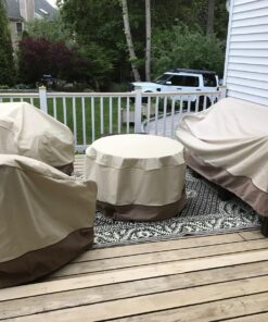 Classic Accessories Veranda Water-Resistant 30 Inch Patio Lounge Chair Cover, Patio Furniture Covers, Pebble/Bark/Earth 30"L x 35"D x 31"H 55 81zRmOrP2EL