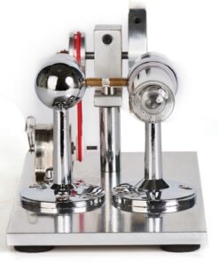 Sunnytech Hot Air Stirling Engine Motor Model Educational Toy Electricity Generator Colorful LED (SC001) SC001 27 81zTcVJm00L