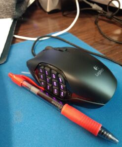 Logitech G600 MMO Gaming Mouse, RGB Backlit, 20 Programmable Buttons, Black 51 81zUERKuNZL