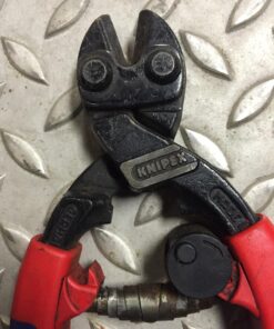 KNIPEX - 7112200 Tools 71 12 200, Comfort Grip High Leverage Cobolt Cutters with Opening Lock and Spring 26 81zVMfJgz5L