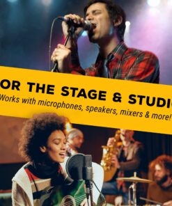 Alternative view of GLS Audio 25 foot Mic Cable Patch Cords - XLR Male to XLR Female Black Microphone Cables - 25' Balanced Mic Snake Cord - Single 25 feet 1