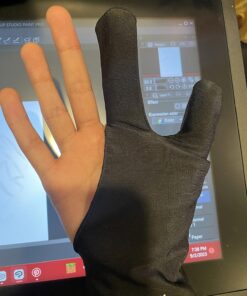Huion Artist Glove for Drawing Tablet (1 Unit of Free Size, Good for Right Hand or Left Hand) - Cura CR-01 51 81zWDDmfhJL