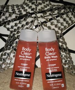 Neutrogena Body Clear Acne Treatment Body Wash with 2% Salicylic Acid Acne Medicine to Prevent Body Breakouts,Pink Grapefruit Shower Gel for Back,Chest & Shoulders,Vitamin C,8.5 fl. oz (Pack of 3) 35 81zXxub5TDL 1