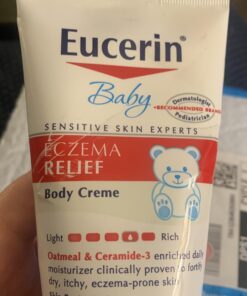 Eucerin Baby Eczema Relief Body Cream - Steroid & Fragrance Free for 3+ Months of Age - 5 oz. Tube 40 81zZCSMuaoL