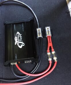 InstallGear 0/2/4 AWG Gauge Power Distribution Block 1/0 Gauge in to (4) 4/8 Gauge Out - Fuse Block for Auto, RV, Motorcycle, and Boat - Distribution Block Car Audio 1/0 Gauge In - (4) 4/8 Gauge Out 41 81zZlD53M8L