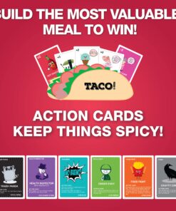 Taco vs Burrito Family Board Games for Kids 6-8, 8-12 & Up - Fun Card Games for Kids and Families, Kids Family Game Night 26 81zbn1nqgsL
