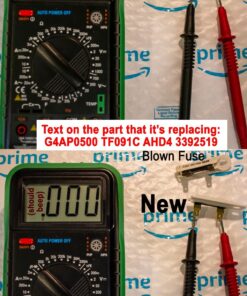 3392519 Dryer Thermal Fuse - Replacement Part for Whirlpool and Kenmore Exact Fit DR Quality Parts™ 3388651 WP3392519VP 694511 49 81zd4yQtDrL