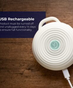 Yogasleep Rohm Portable White Noise Sound Machine, 3 Soothing Natural Sounds with Volume Control, Sleep Therapy For Adults, Kids & Baby, Noise Cancelling for Office Privacy & Meditation, Registry Gift 1-Pack Rohm 18 81zeWsUnbFL