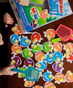 Learning Resources Sight Word Swat a Sight Word Game, Visual, Tactile and Auditory Learning, 114 Pieces, Ages 5+, Multi-color 38 81zf8EMh5DL