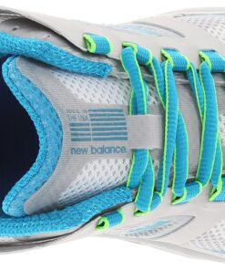 New Balance Women's W3040 Optimum Control Running Shoe 9.5 Wide Silver/Blue 12 81zfKZo9iRL