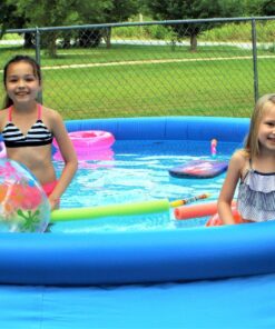 INTEX 28141EH Easy Set Inflatable Swimming Pool Set: 13ft x 33in – Includes 530 GPH Cartridge Filter Pump – Puncture-Resistant Material – 1926 Gallon Capacity – 26in Water Depth, Above-Ground Pool 24 81zgHC5MOPL