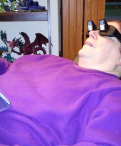 Flammi Lazy Glasses Prism Glasses Horizontal Spectacles Lie Down for Reading/Watching TV 24 81zgJjNiyvL