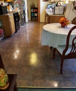 Nexus Self Adhesive 12-Inch Vinyl Floor Tiles, 20 Tiles - 12" x 12", Spanish Rose Pattern - Peel & Stick, DIY Flooring for Kitchen, Dining Room, Bedrooms & Bathrooms by Achim Home Decor 49 81zgTLZ2gpL