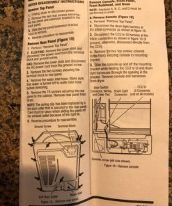 3392519 Dryer Thermal Fuse - Replacement Part for Whirlpool and Kenmore Exact Fit DR Quality Parts™ 3388651 WP3392519VP 694511 37 81zhAwU9TyL