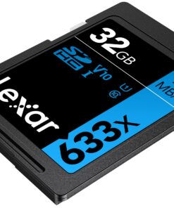 Lexar Professional 633x 32GB SDHC UHS-I Card, Up To 95MB/s Read, for Mid-Range DSLR, HD Camcorder, 3D Cameras, LSD32GCB1NL633 (Product Label May Vary) Single 14 81zhDRZXepS