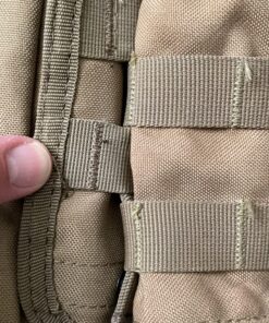 Gonex Tactical MOLLE Water Bottle Pouch, Drawstring Open Top & Mesh Bottom Travel Water Bottle Bag Hydration Carrier Black 35 81zi7fMEML 2