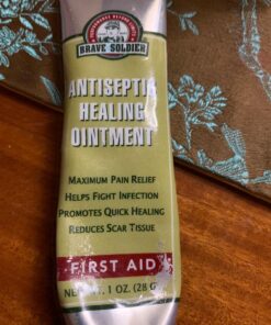 Brave Soldier Antiseptic Healing Ointment - Best Wound Care & Skin Repair Cream with Tea Tree Oil - First Aid Supplies for Burns, Wounds & More, 1 Ounce 46 81ziyZx83lL