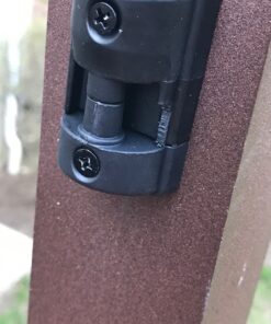 Toddleroo by North States 47.85" Wide Easy Swing & Lock Baby Gate - Series 1: Ideal for Wider Areas and stairways. Hardware Mount. Fits Openings 28.68" - 47.85" Wide (31" Tall, Matte Bronze) 52 81zkLJr7keL