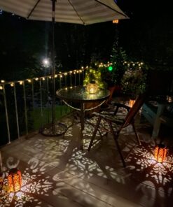 Globe String Lights, CMYK 20 Ft 40 Balls Waterproof LED Fairy Lights, Outdoor Starry Lights Solar Powered String Lights, Decorative Lighting for Home, Garden, Party, Festival, Warm White 33 81zlCwu ogL